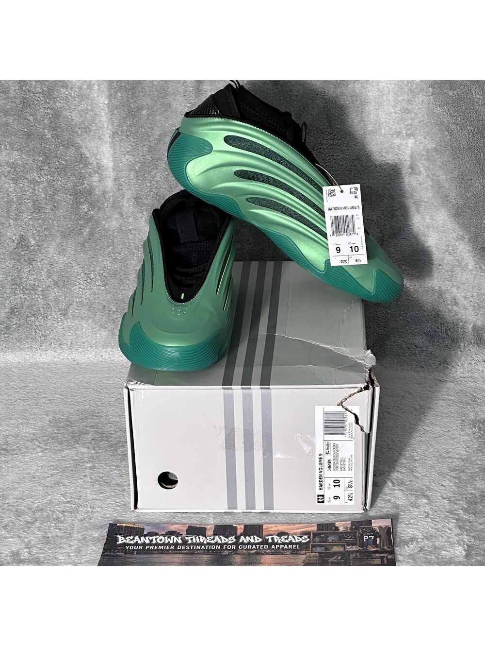 adidas Mens Size 9 Harden Volume 9 Metamorphosis Basketball Shoes JH6484  New